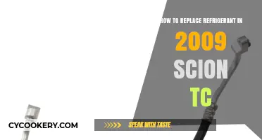 DIY Guide: Replacing Refrigerant in Your 2009 Scion TC