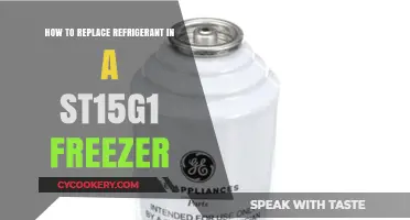 DIY Guide: Replacing Refrigerant in Your ST15G1 Freezer