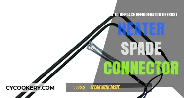 DIY Guide: Replacing Your Refrigerator's Defrost Heater Spade Connector