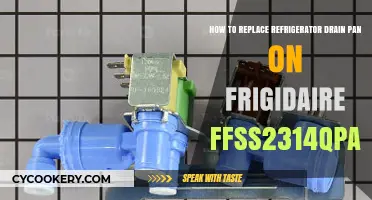 DIY Guide: Replacing the Drain Pan on Your Frigidaire FFSS2314QPAA Refrigerator