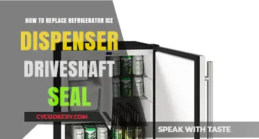 DIY Guide: Replacing Your Refrigerator Ice Dispenser Driveshaft Seal