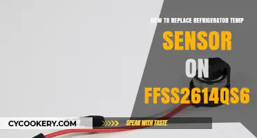 DIY Guide: Replacing the Temperature Sensor on Your FFSS2614QS6A Refrigerator