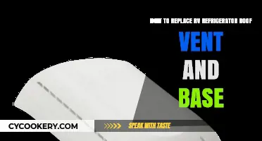 RV Refrigerator Maintenance: Replacing Roof Vent and Base