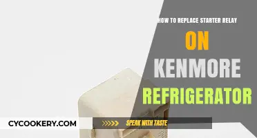 DIY Guide: Replacing the Starter Relay on Your Kenmore Fridge