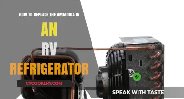 RV Refrigerator Maintenance: Ammonia Replacement Guide