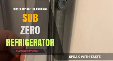 Easy Steps to Replace Your Sub-Zero Refrigerator Door Seal