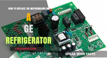 Reviving Your GE Fridge: A Step-by-Step Motherboard Replacement Guide