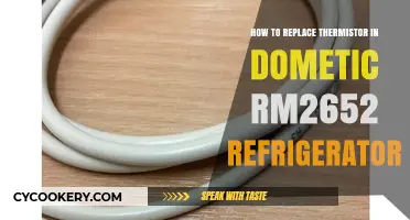 DIY Guide: Replacing the Thermistor in Your Dometic RM2652 Fridge