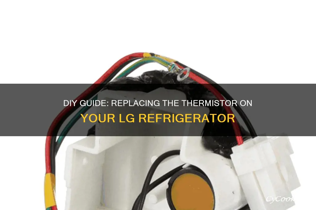 how to replace thermistor on lg refrigerator