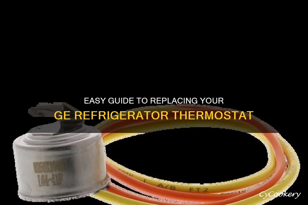 how to replace thermostat in ge refrigerator