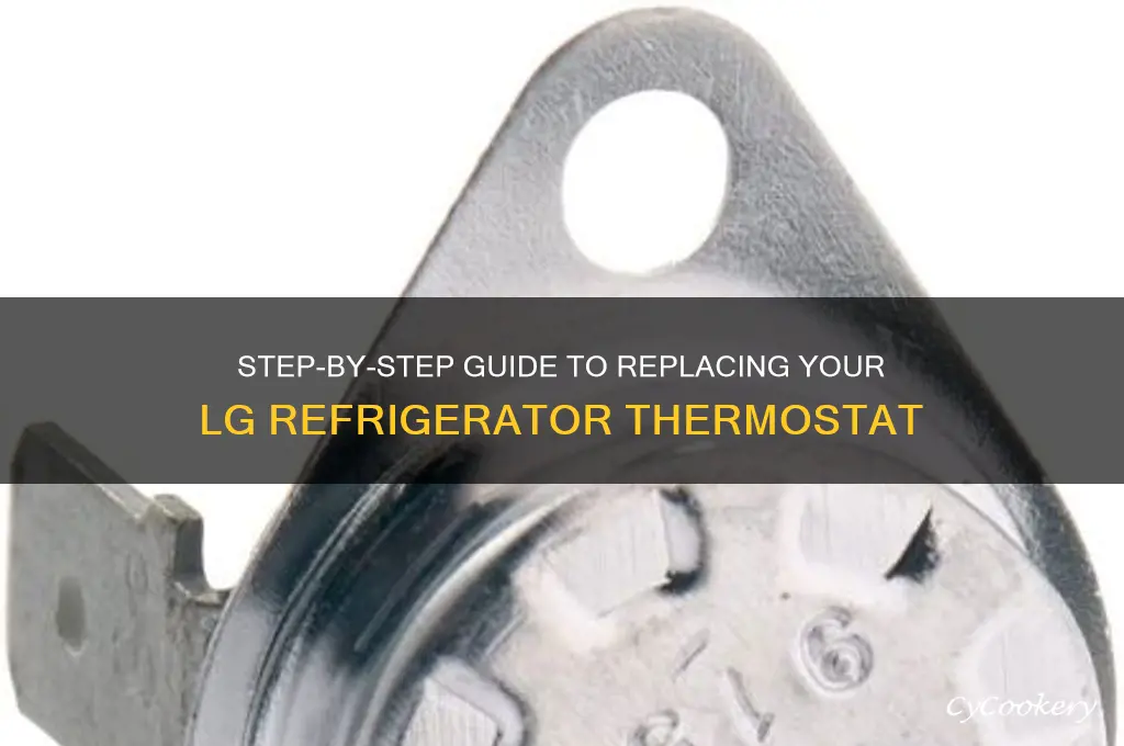how to replace thermostat in lg refrigerator