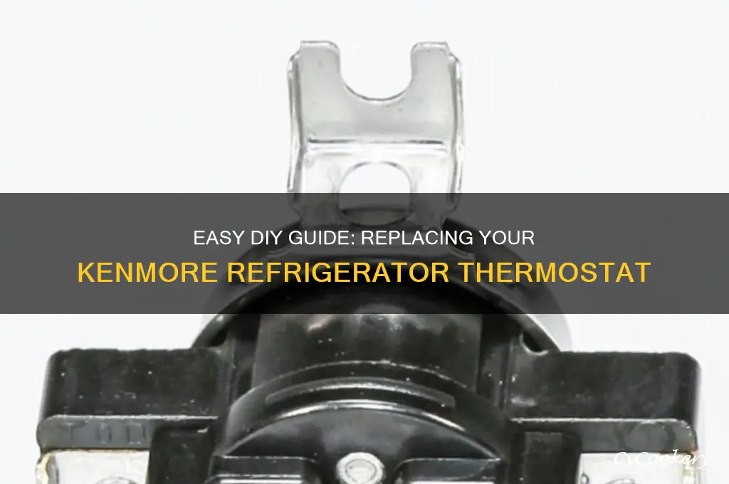 how to replace thermostat on kenmore refrigerator