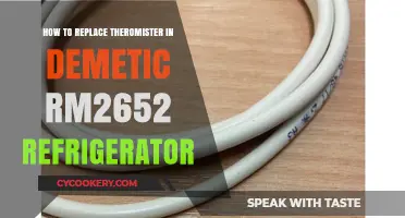 Easy Guide to Replacing the Thermistor in Your Demetic RM2652 Fridge