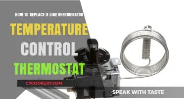 DIY Guide: Replacing Your U-Line Refrigerator Thermostat