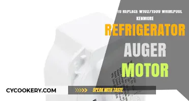 DIY Guide: Replacing W10271509 Auger Motor in Whirlpool & Kenmore Fridges