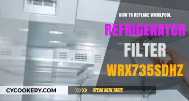Easy Steps to Replace Your Whirlpool WRX735SDHZ Fridge Filter