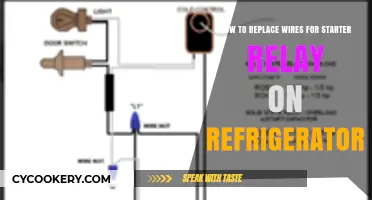 DIY Guide: Replacing Wires for Starter Relay on Your Refrigerator