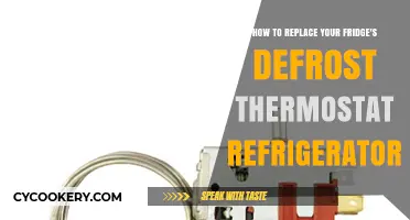DIY Guide: Replacing Your Fridge's Defrost Thermostat Made Easy