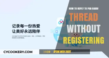 Easy Pan Baidu Thread Reply: No Registration Required