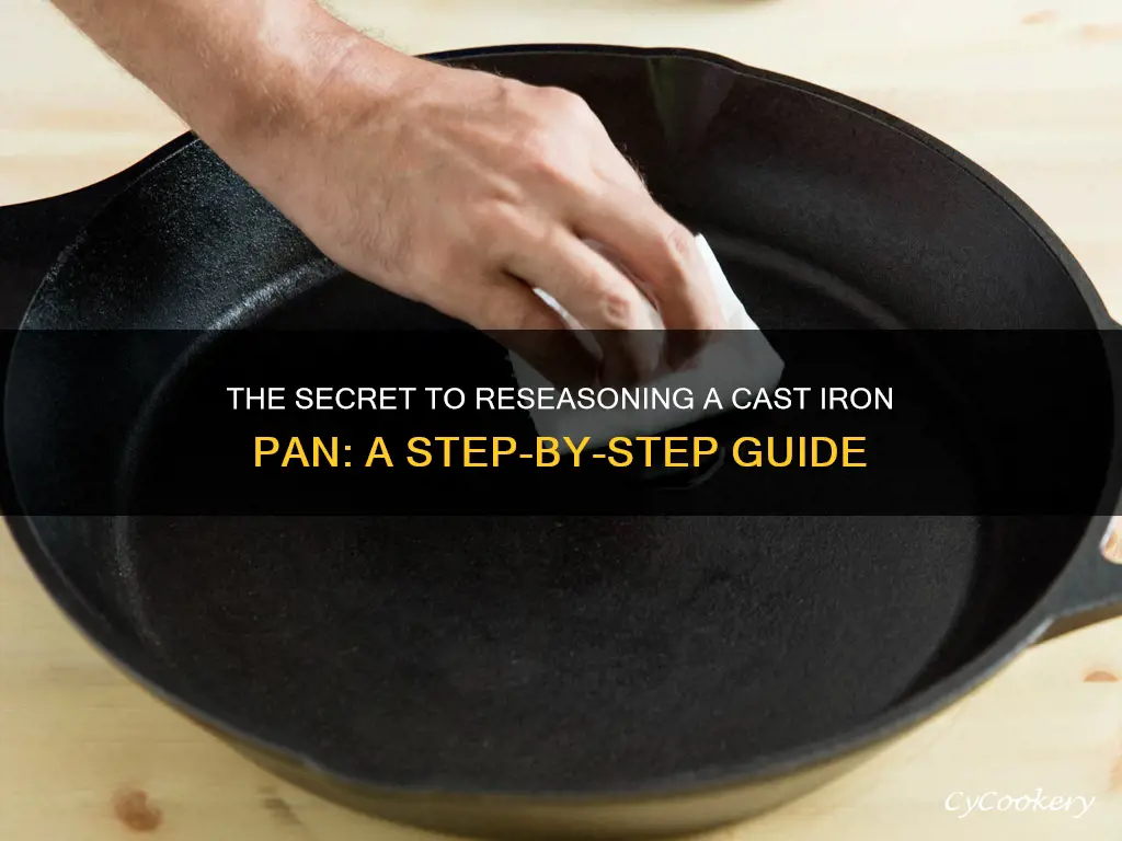 how to reseason a car iron pan