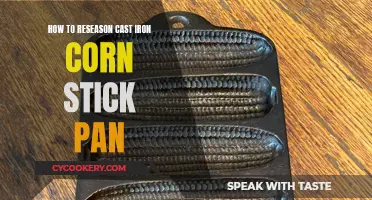 Reseasoning Cast Iron Corn Stick Pans: A Step-by-Step Guide