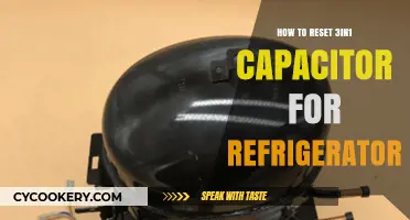 Resetting Your Refrigerator's 3-in-1 Capacitor: A Step-by-Step Guide