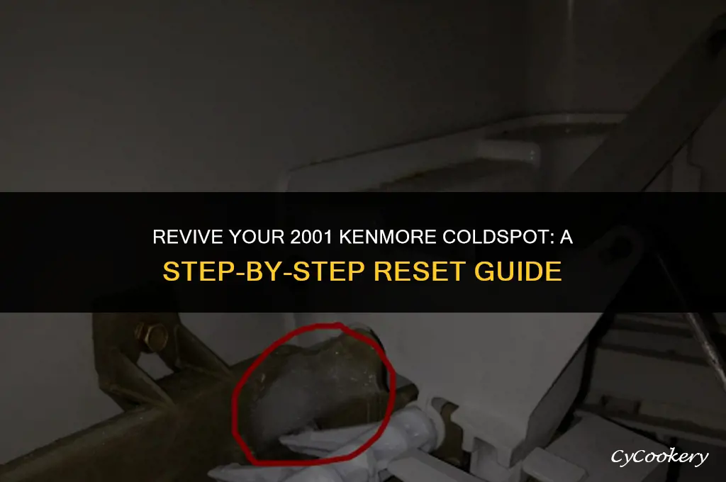 how to reset a 2001 kenmore coldspot refrigerator