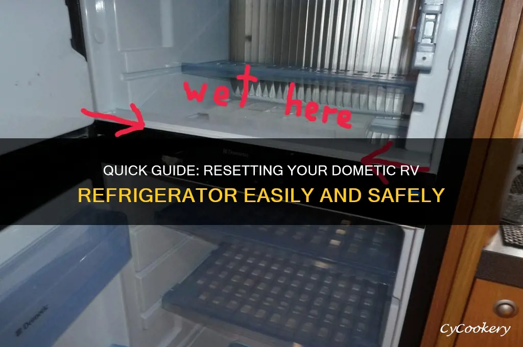 how to reset a dometic rv refrigerator