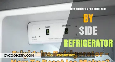 Revive Your Frigidaire: A Simple Guide to Resetting Your Side-by-Side Fridge