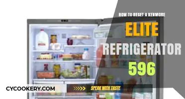 Revive Your Kenmore Elite 596: A Simple Guide to Resetting Your Refrigerator