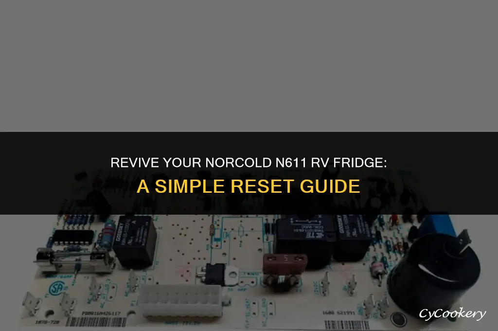 how to reset a norcold n611 rv refrigerator