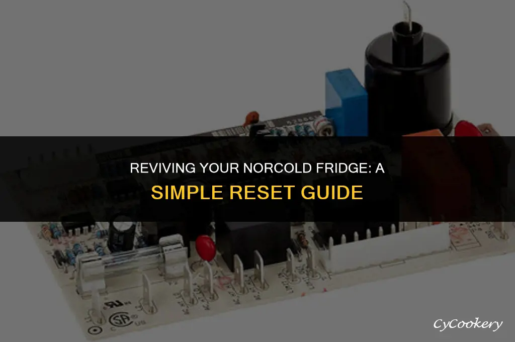 how to reset a norcold refrigerator that was