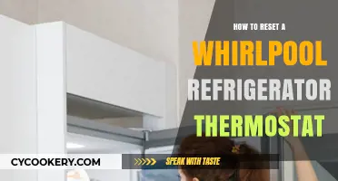 Resetting Your Whirlpool Fridge Thermostat: A Step-by-Step Guide