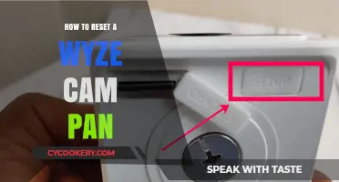 Resetting Wyze Cam Pan: A Step-by-Step Guide