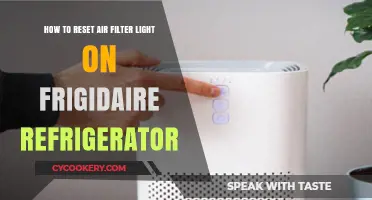 Resetting Frigidaire Refrigerator Air Filter Light: Quick and Easy Steps