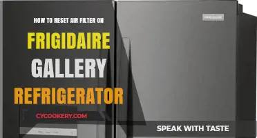 Revive Your Frigidaire Gallery Refrigerator: A Simple Air Filter Reset Guide