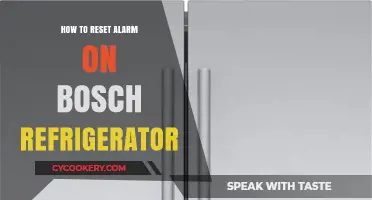 Quick Guide to Resetting Your Bosch Refrigerator Alarm Easily