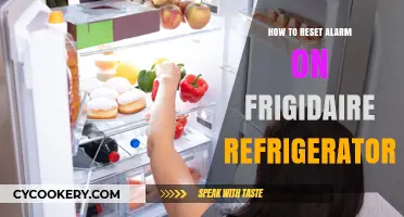 Quick Guide: Resetting Your Frigidaire Refrigerator Alarm Easily