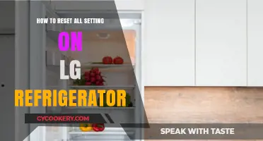Revive Your LG Fridge: A Simple Guide to Resetting All Settings