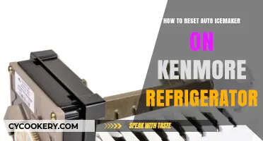 Troubleshooting Your Kenmore: A Guide to Resetting the Auto Ice Maker