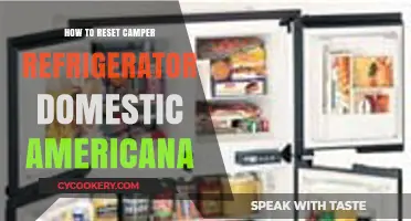 Resetting Your Domestic Americana Camper Fridge: A Step-by-Step Guide