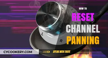 Resetting Channel Panning: A Simple Guide to Balancing Your Audio