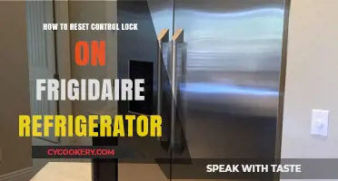 Easy Steps to Reset Control Lock on Frigidaire Refrigerator