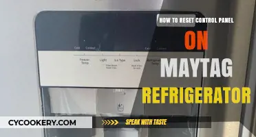 Resetting Your Maytag Refrigerator Control Panel: A Simple Guide