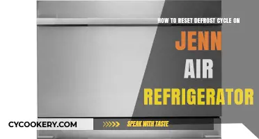 Mastering Your JennAir: A Guide to Resetting the Defrost Cycle