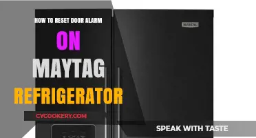 Quick Guide: Resetting Door Alarm on Maytag Refrigerators
