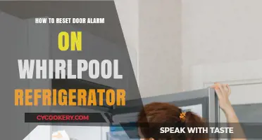 Quick Fix: Resetting Your Whirlpool Fridge Door Alarm