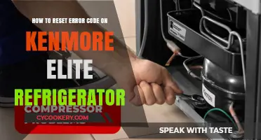 Troubleshooting Your Kenmore Elite Fridge: Resetting Error Codes Made Easy