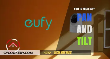 Resetting Your Eufy Pan and Tilt: A Step-by-Step Guide