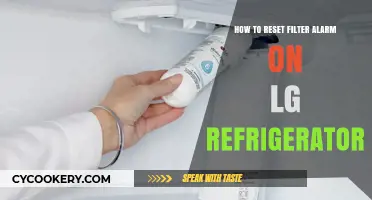 Troubleshooting LG Fridge: How to Reset Filter Alarm